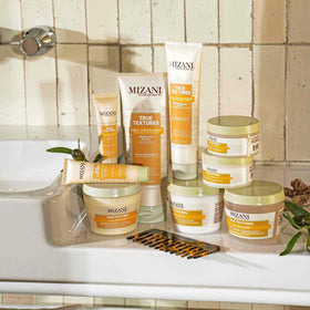 Mizani True Textures Coil Stretch Cream with other Mizani products