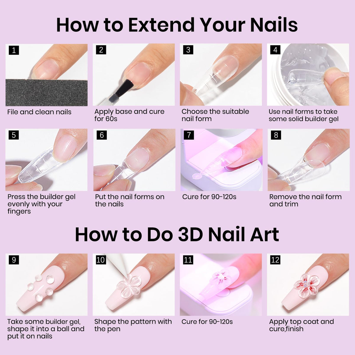MIZHSE builder gel application process