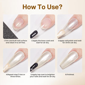 MIZHSE nail polish with nail art tools