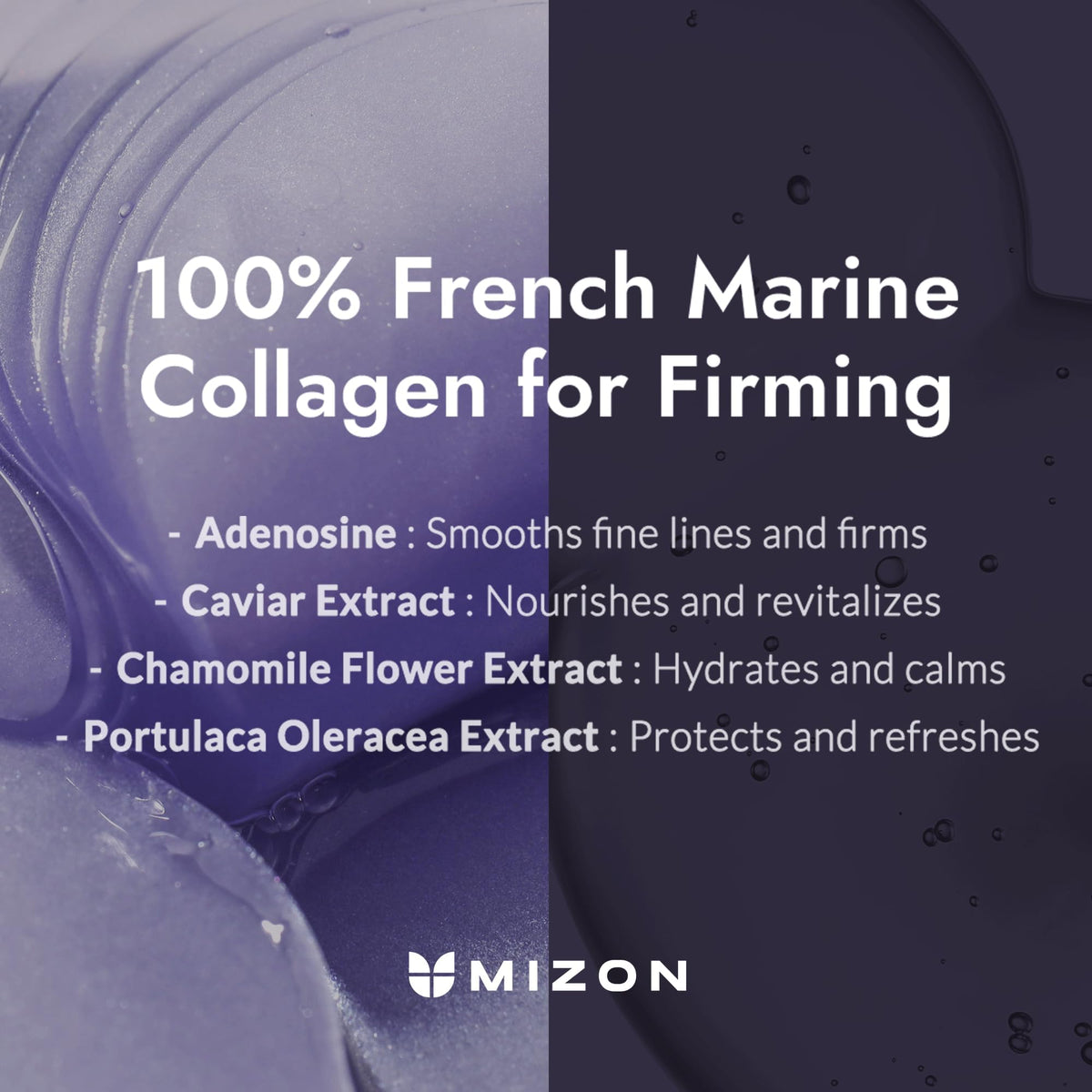 MIZON Marine Collagen Eye Gel Patch pack contents