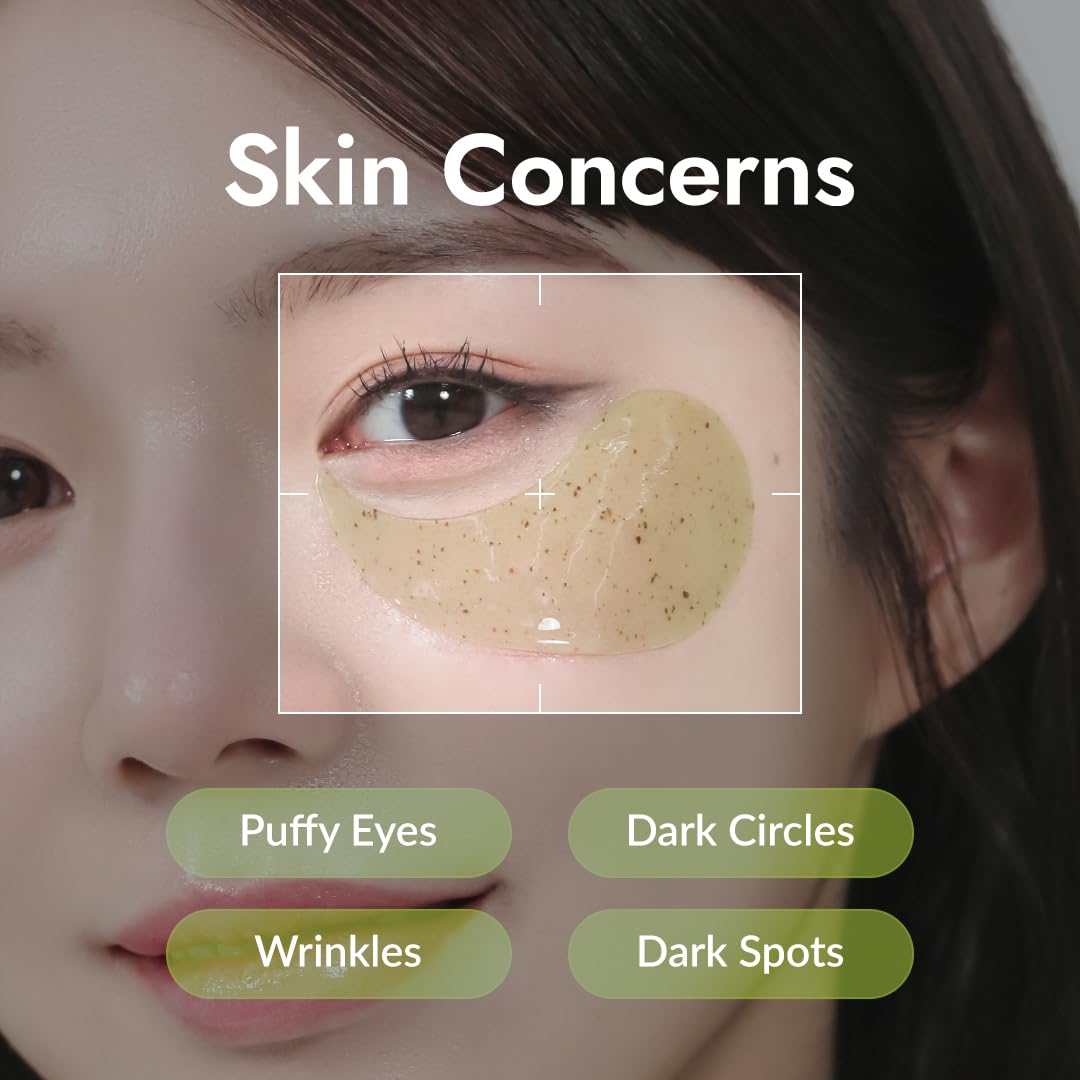 MIZON Phyto Plump Collagen Eye Gel Patch lifestyle scene with user