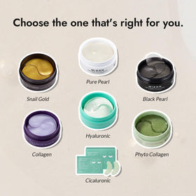 MIZON Pure Pearl Eye Gel Patch on a vanity