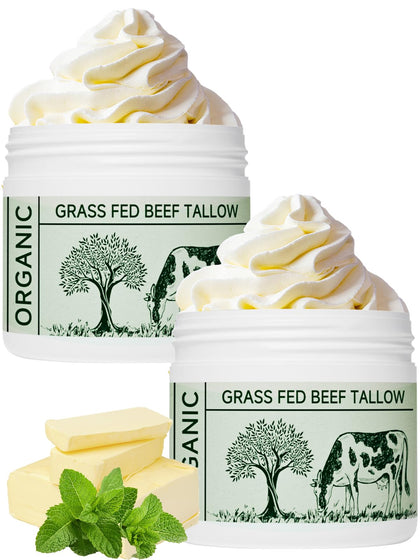 mkzea Beef Tallow Moisturiser 200g front view