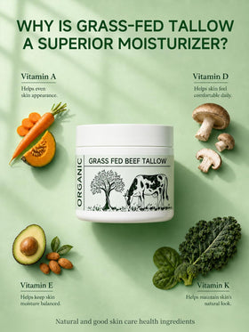mkzea Beef Tallow Moisturiser texture close-up