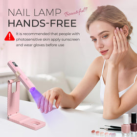mlogiroa handheld UV light for gel nails