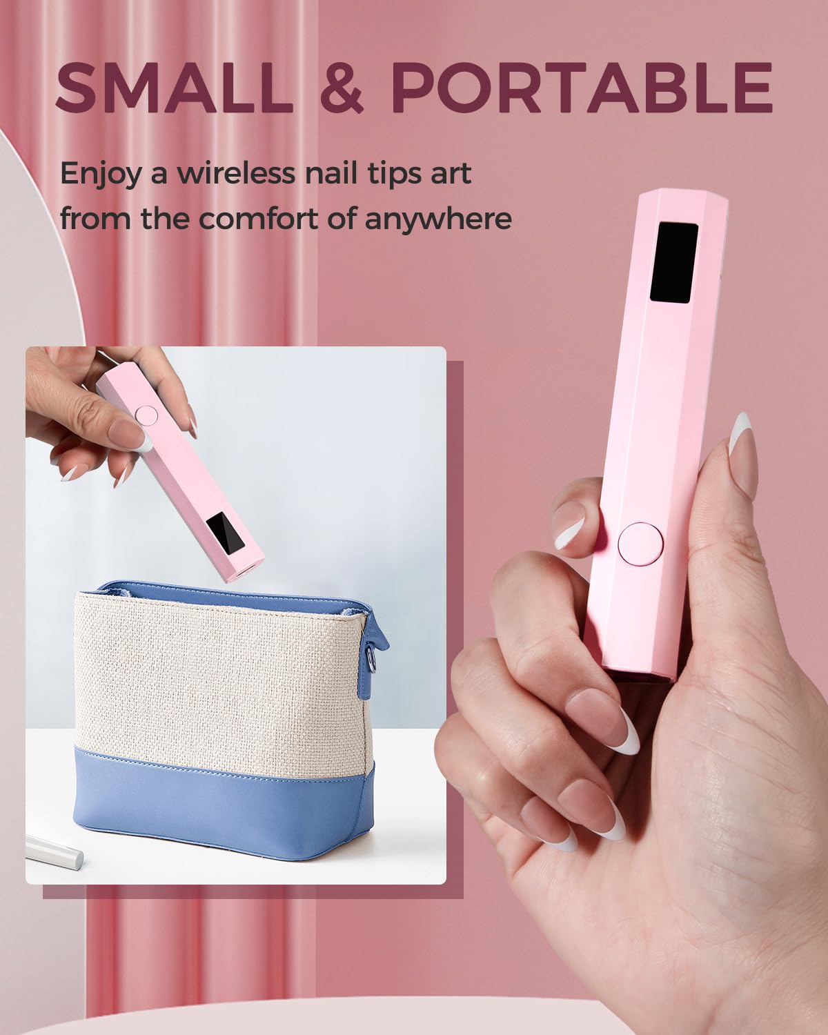 mlogiroa UV nail light packaging with product details
