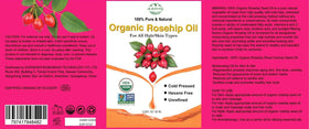 MMPANG Organic Rosehip Oil close-up of texture