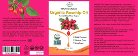 MMPANG Organic Rosehip Seed Oil 82g packaging details