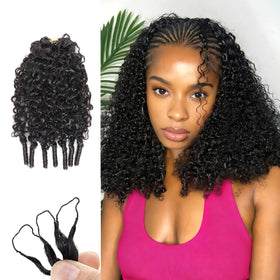 Mnador Burmese Curly Crochet Hair 60g front view
