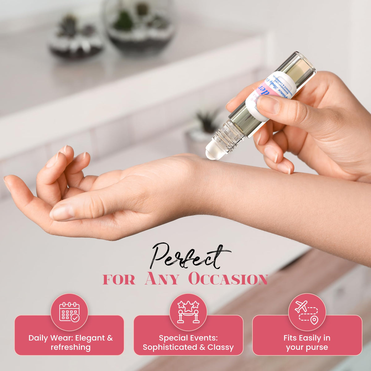 MOBETTER FRAGRANCE OILS Powder Fresh Scent Body Oil with flowers