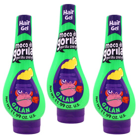 Moco de Gorila Galan Hair Styling Gel 3 pack front view