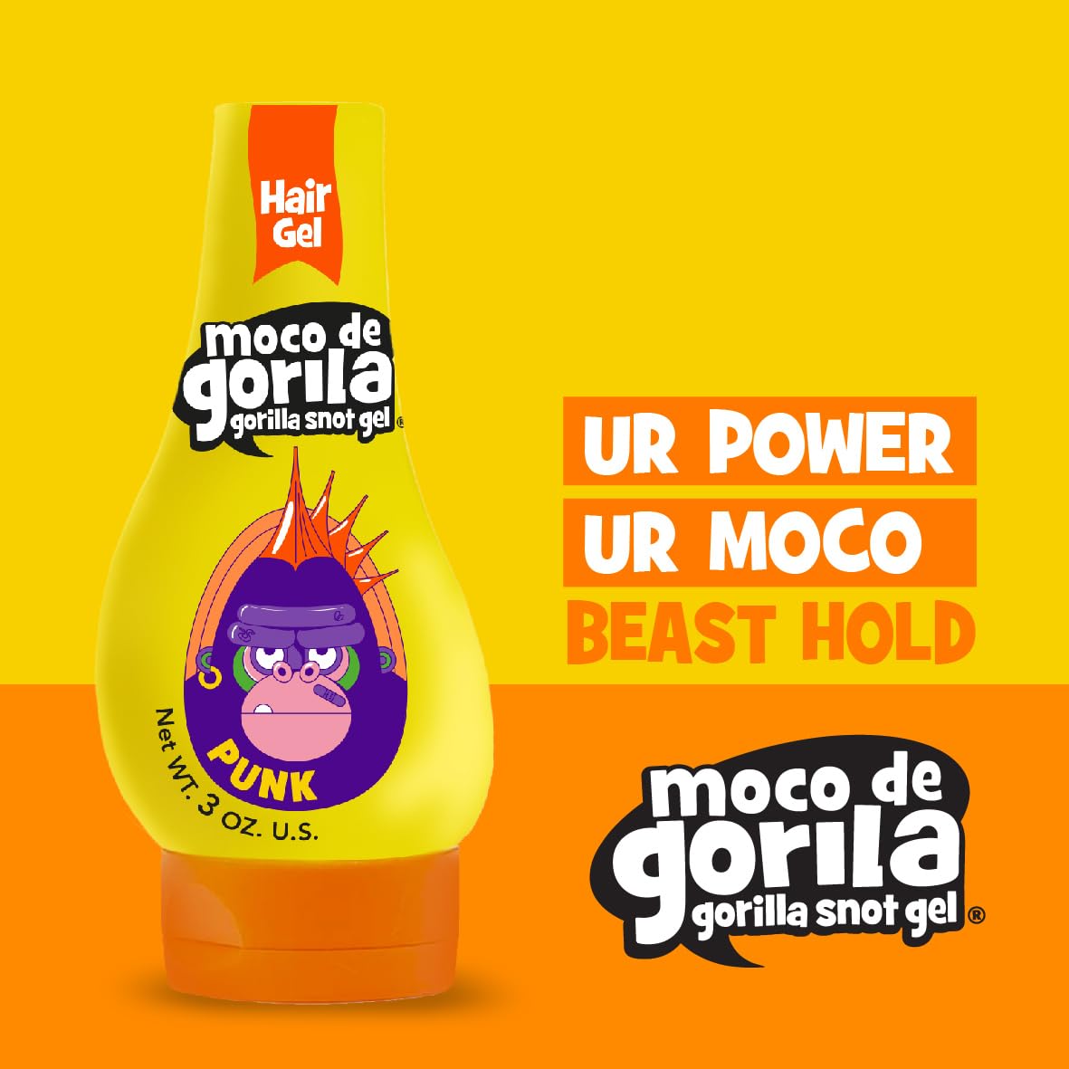 Moco de Gorila Punk Hair Gel texture close-up