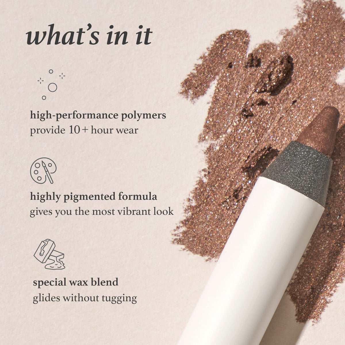 Model applying Julep When Pencil Met Gel Eyeliner