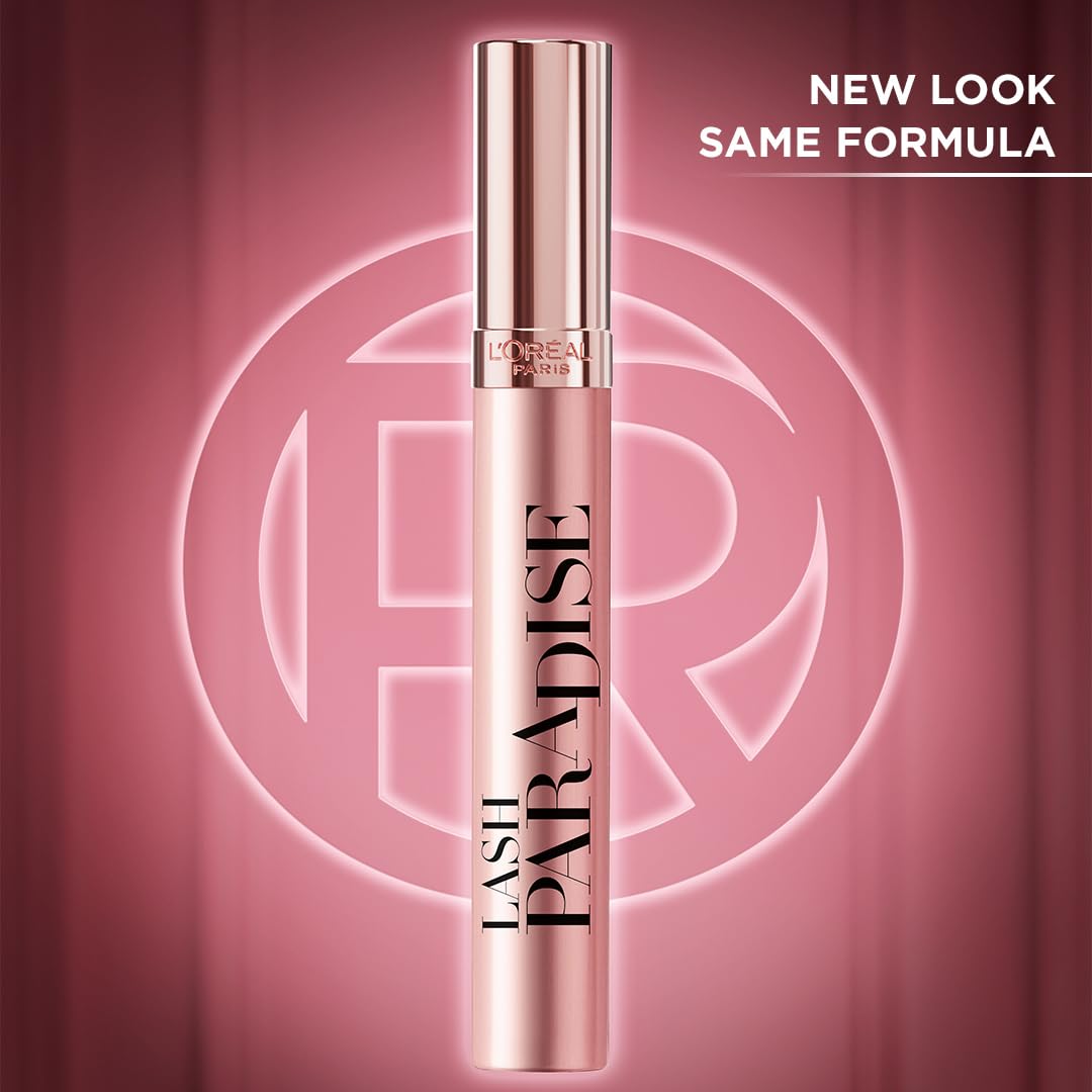 Model applying L'Oreal Paris Voluminous Lash Paradise Mascara