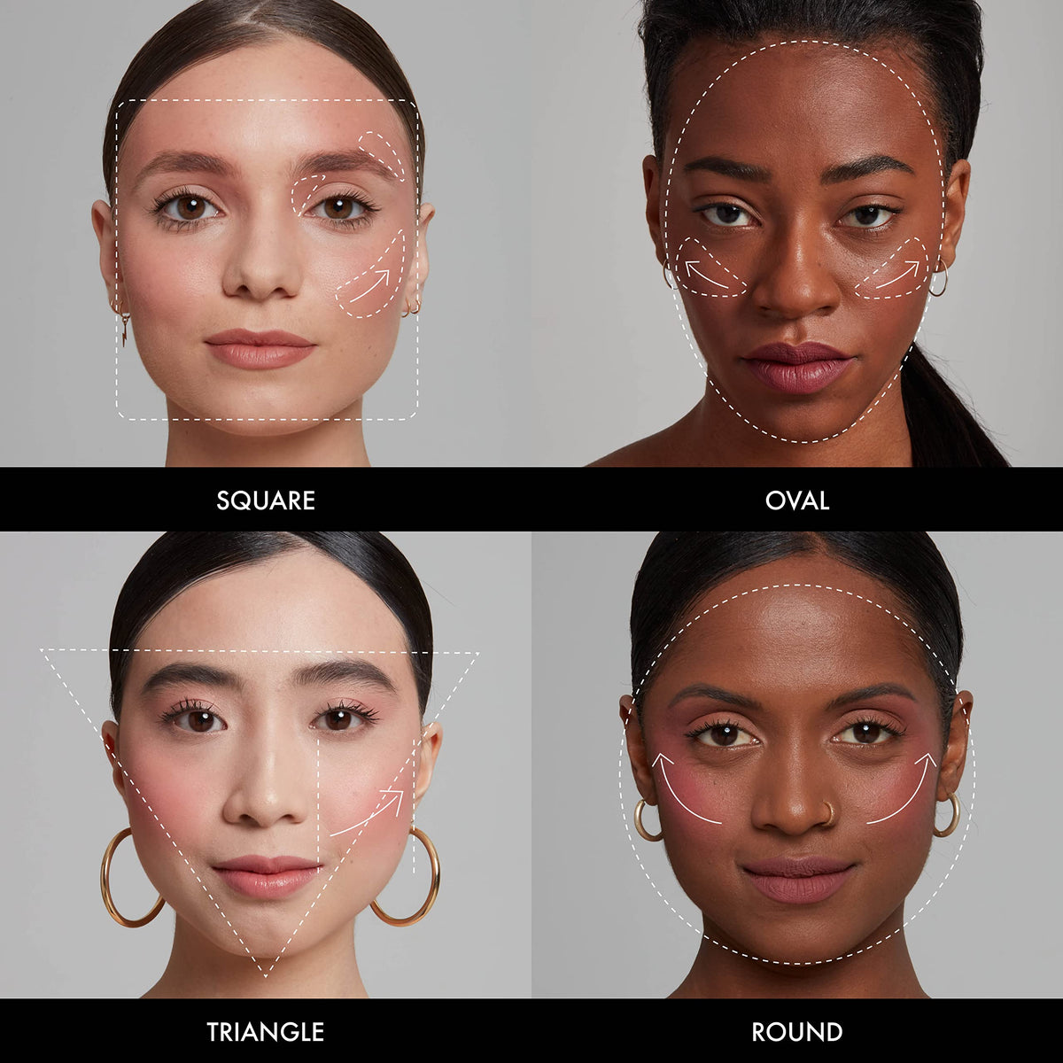 Model applying NYX Sweet Cheeks Soft Cheek Tint Cream Blush