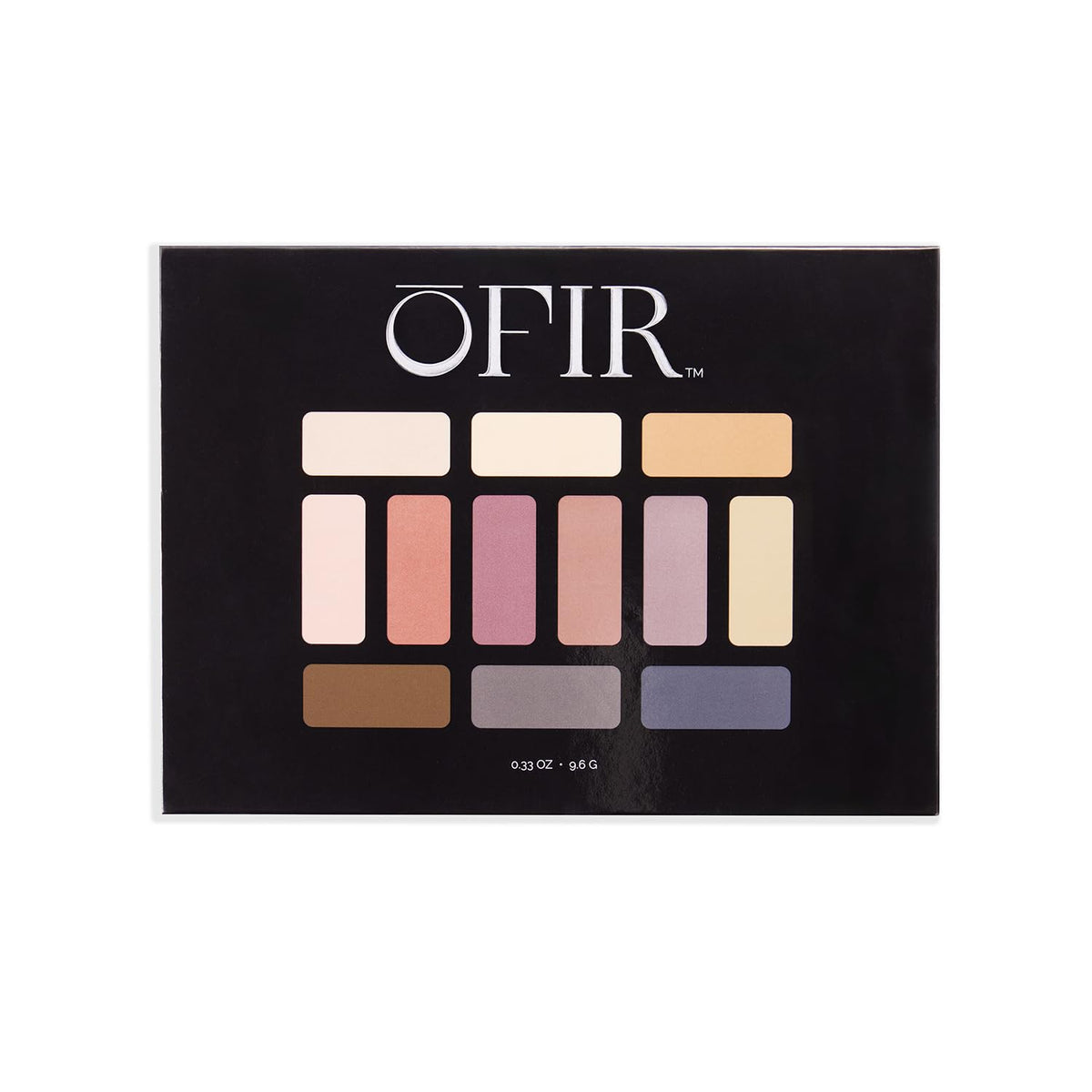 Model applying OFIR Eyeshadow Palette for a makeup look