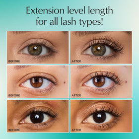 Model applying Thrive Causemetics Liquid Lash Extensions Mascara