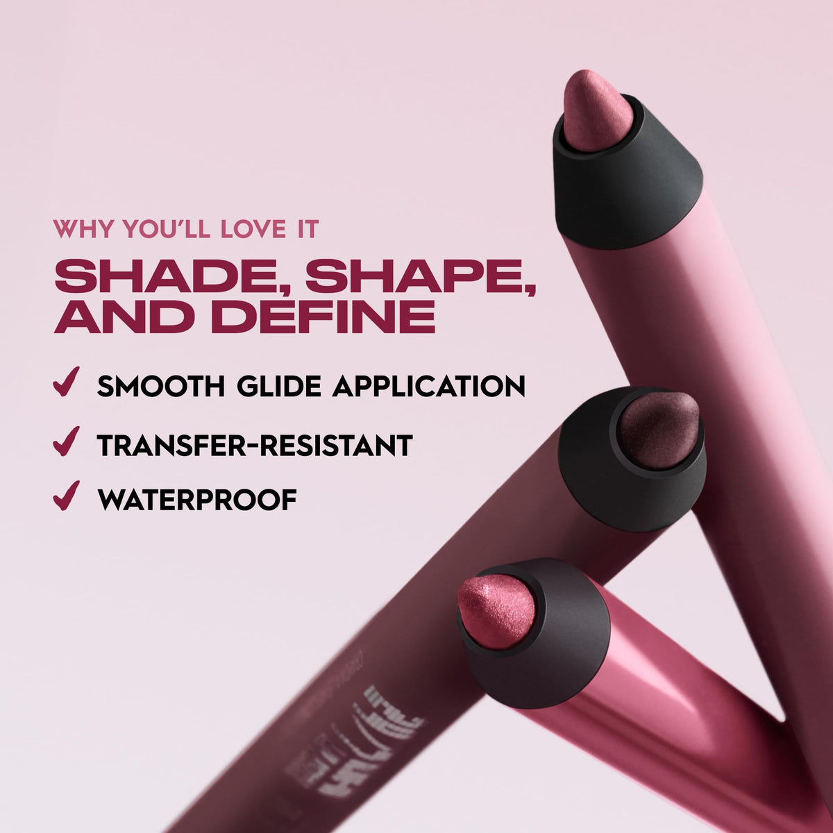Model applying URBAN DECAY 24/7 Glide-On Lip Liner