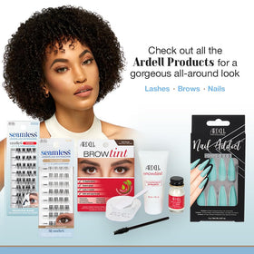 Model wearing Ardell Underlash Lashes showcasing natural look
