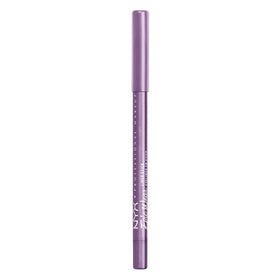 Model wearing NYX Epic Wear Liner Stick Graphic Purple