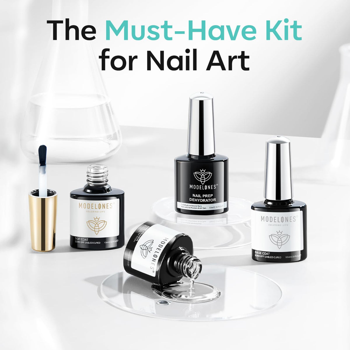modelones 10ml nail dehydrator bottle close-up