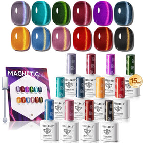modelones 12Pcs Cat Eye Gel Nail Polish Set front view