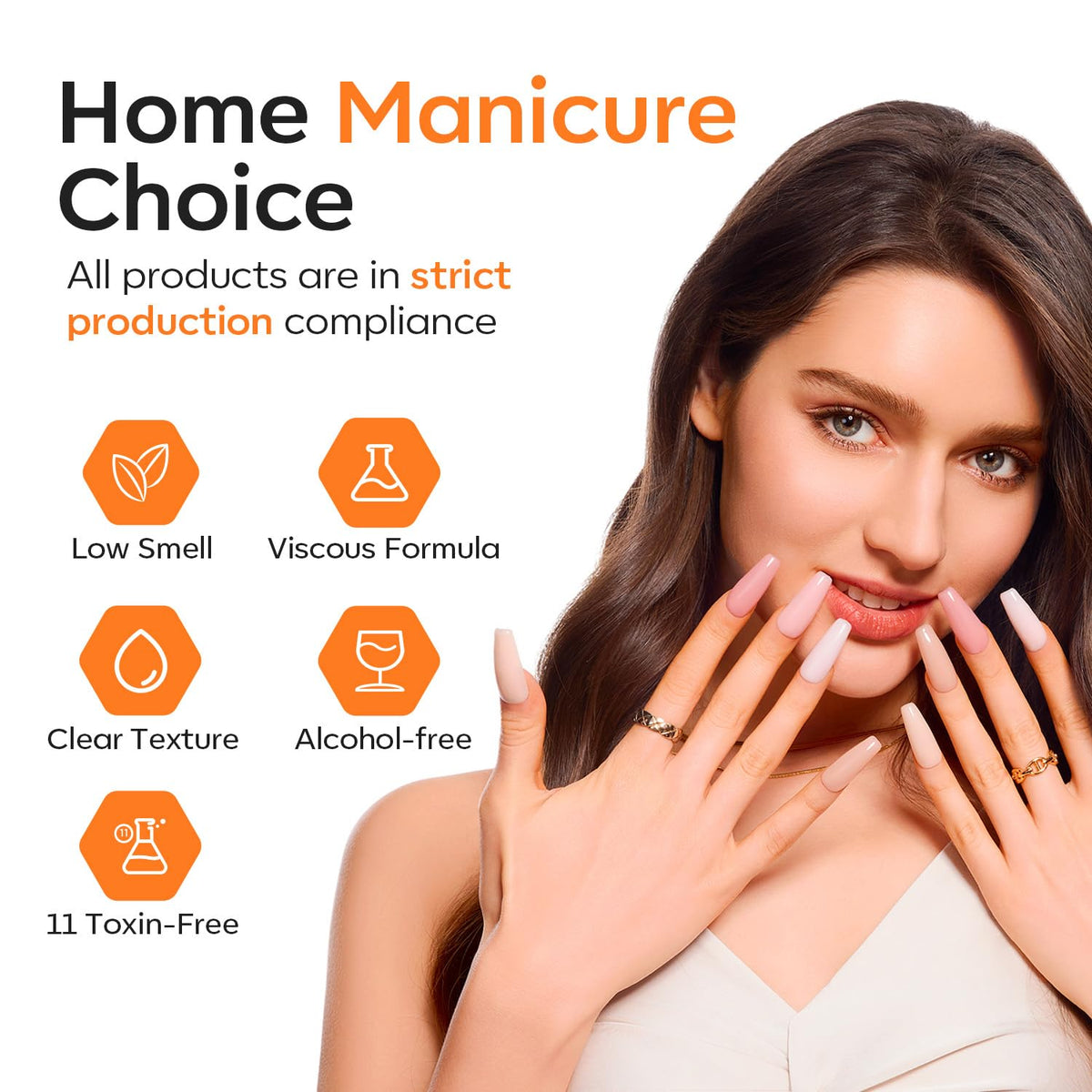 modelones 3D Nail Gel Kit with brush and gel close-up