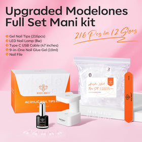 modelones 9-in-One Nail Glue Gel 10ml bottle
