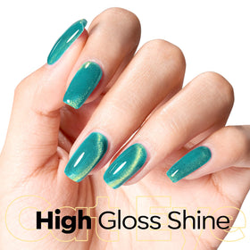 modelones 9D Magnetic Cat Eye Gel Nail Polish application on nails