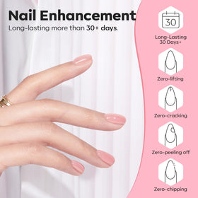 modelones Base Coat Builder Nail Gel in nude shade