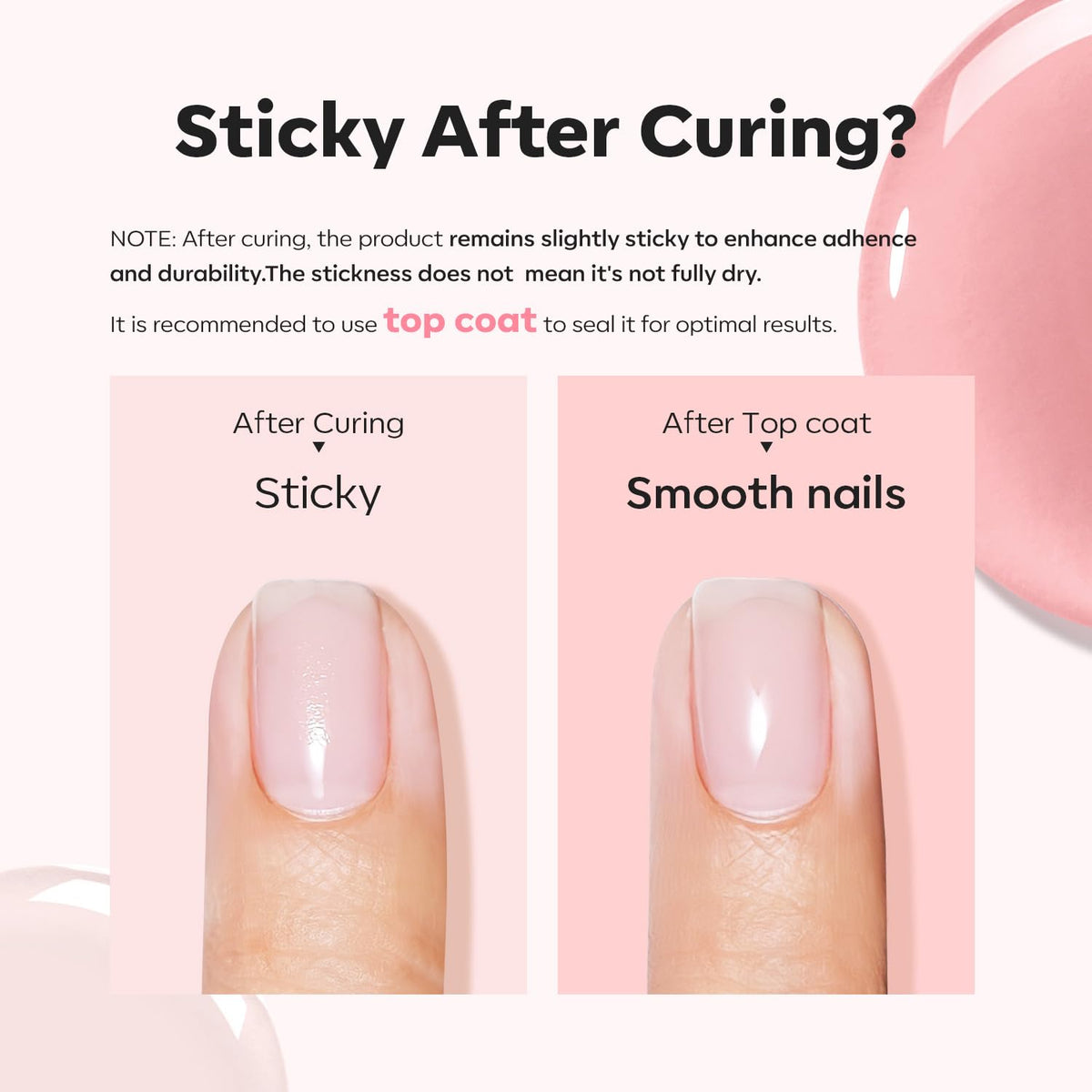 modelones Base Coat Builder Nail Gel with UV lamp