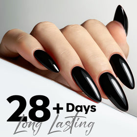 modelones Black Gel Nail Polish 15ml with brush