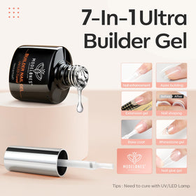 modelones Builder Nail Gel 10ml bottles side view
