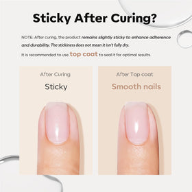 modelones Builder Nail Gel 7-in-One Clear application brush