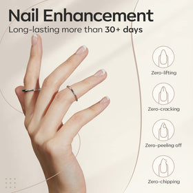modelones Builder Nail Gel 7-in-One Clear texture close-up