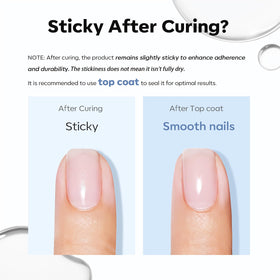 modelones builder nail gel application on nails