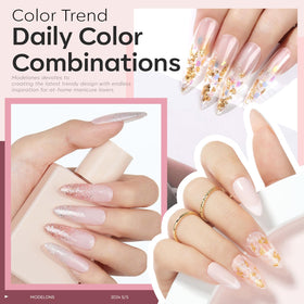 modelones Builder Nail Gel close-up of cover nude gel