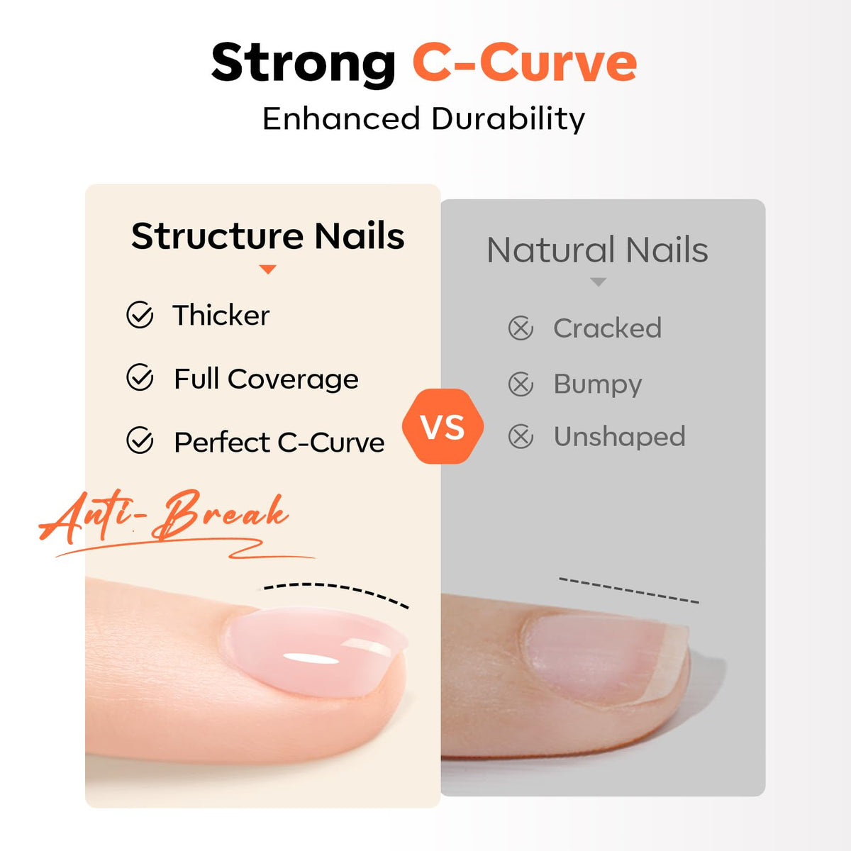 modelones Builder Nail Gel with liner brush side view