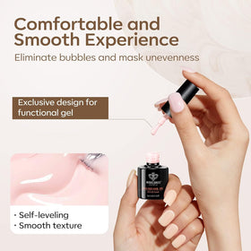 modelones Builder Nail Set demonstrating smooth finish on nails