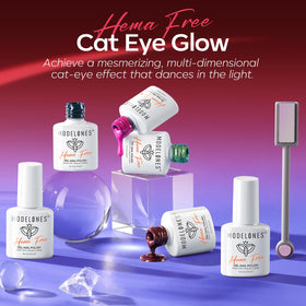 modelones Cat Eye Gel Nail Polish in blue shade