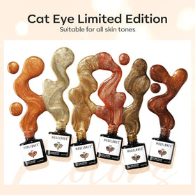 modelones Cat Eye Gel Nail Polish in glitter finish
