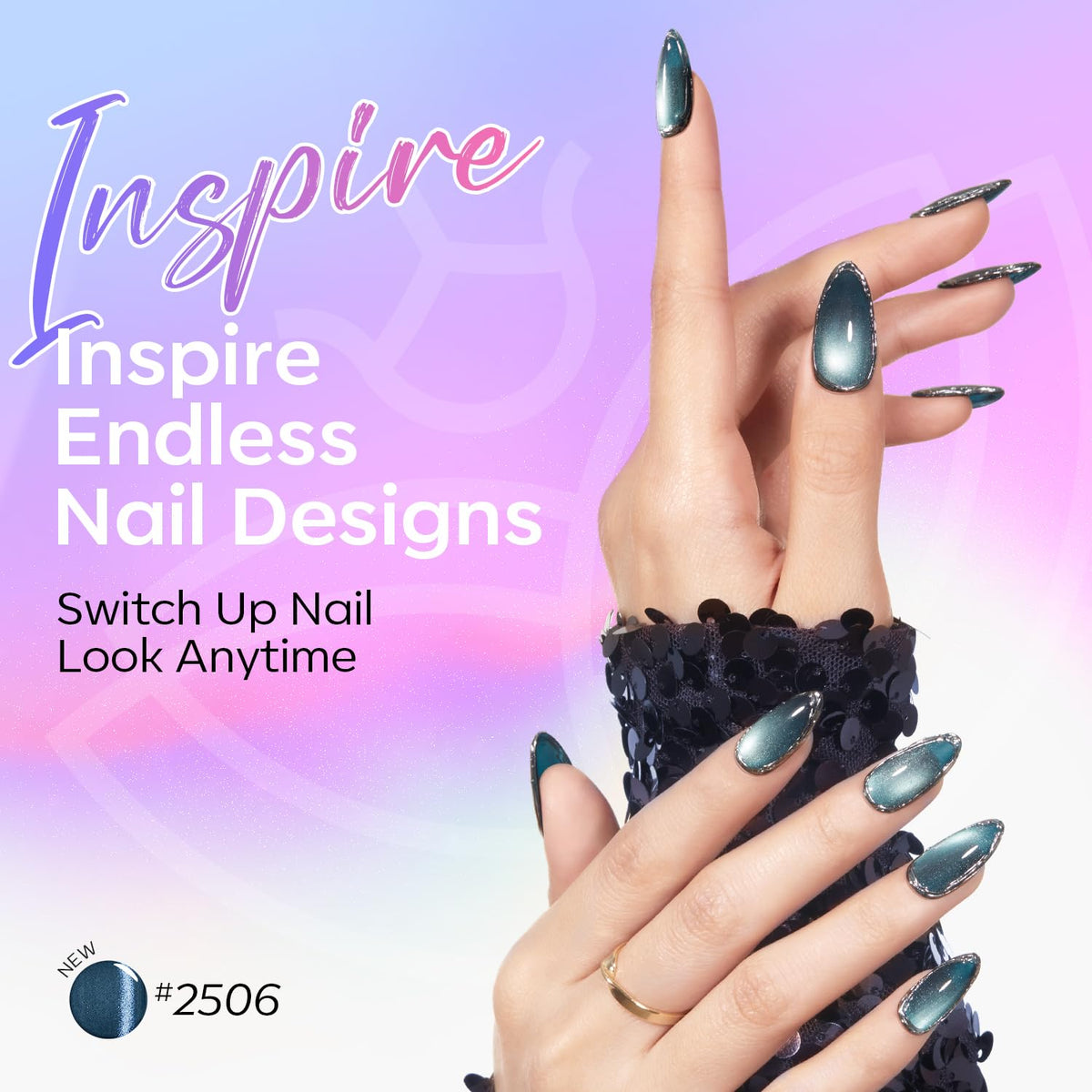 modelones Cat Eye Gel Nail Polish set packaging