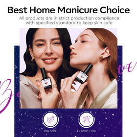modelones Cat Eye Gel Polish application scene on nails