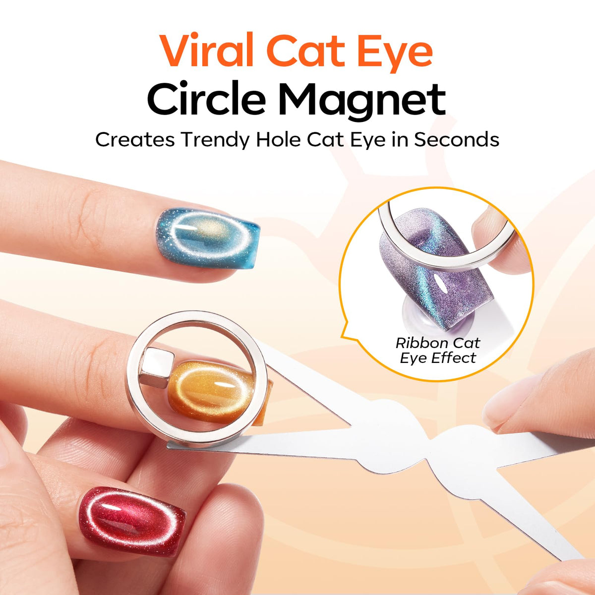 modelones Cat Eye Magnet 3-in-1 magnet pen close-up