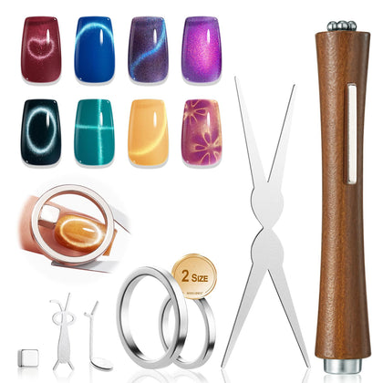 modelones Cat Eye Magnet 7PCS Gel Polish Tool Set front view