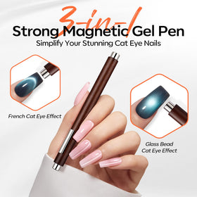 modelones Cat Eye Magnet Pen compact design for easy carrying