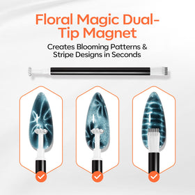 modelones Cat Eye Magnet Pen demonstrating gradient effect on nails