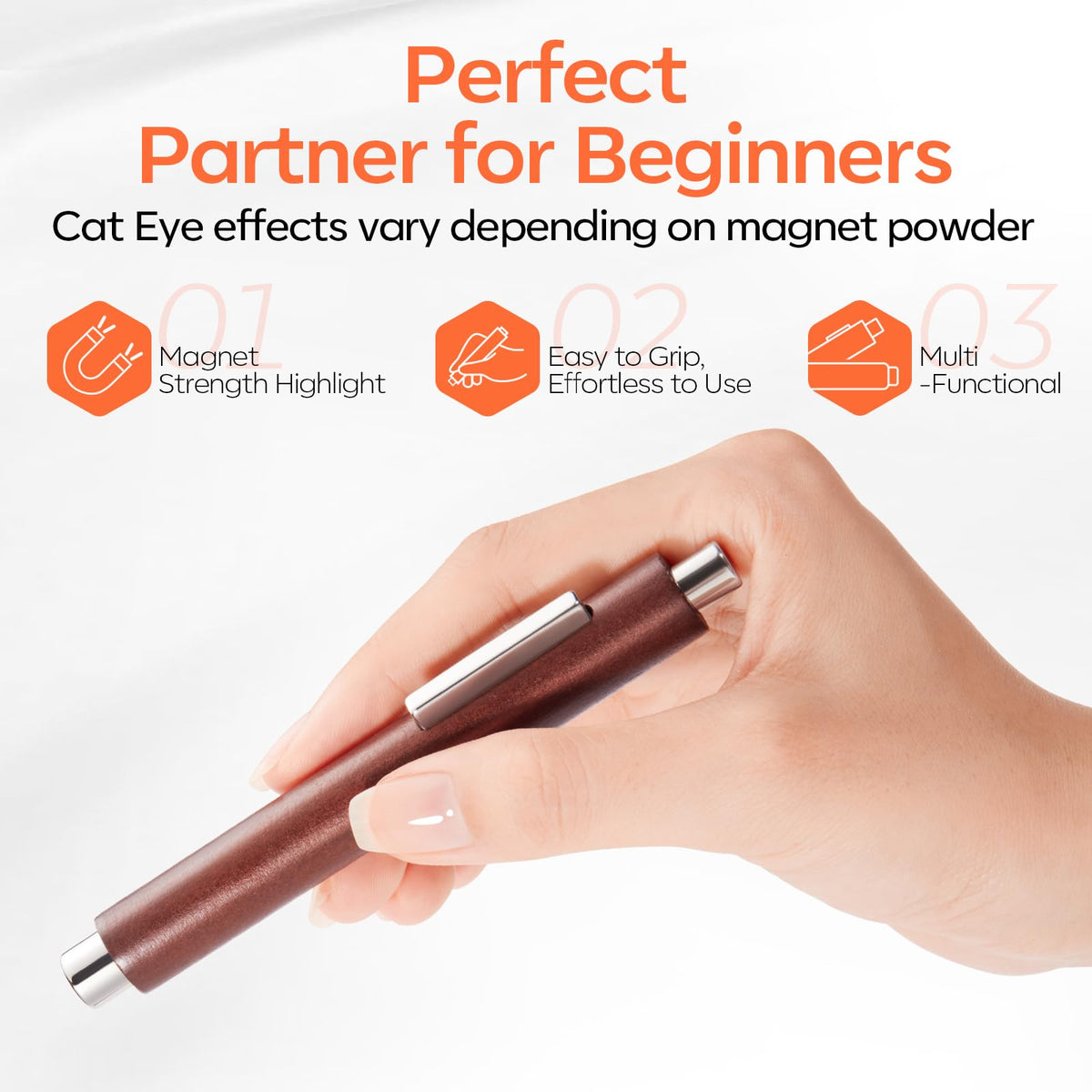 modelones Cat Eye Magnet Pen packaging with product details