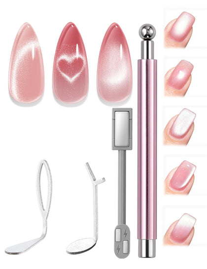 modelones Cat Eye Magnet Set 5PCS with various shapes