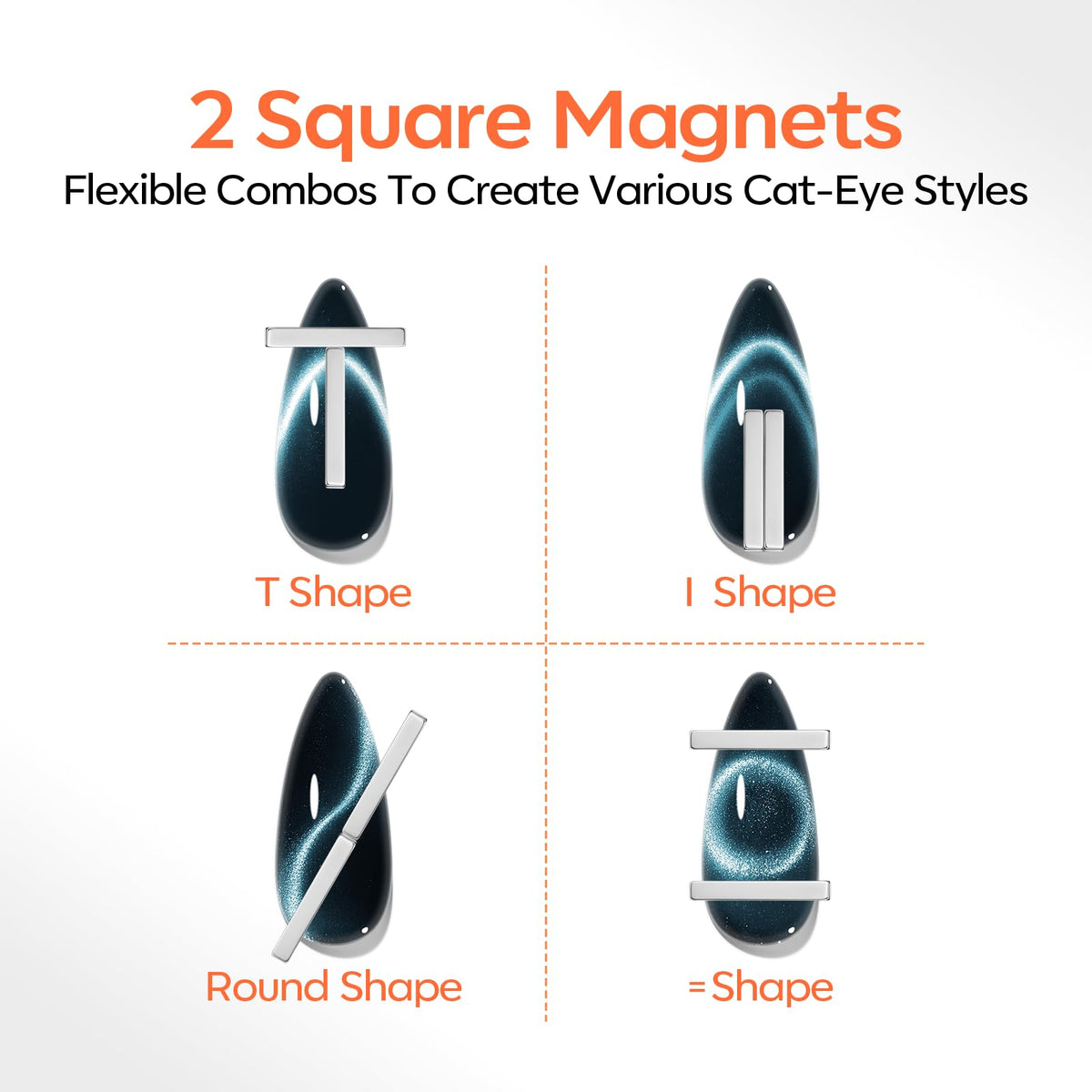 modelones Cat Eye Magnet Set magnetic wand and guide